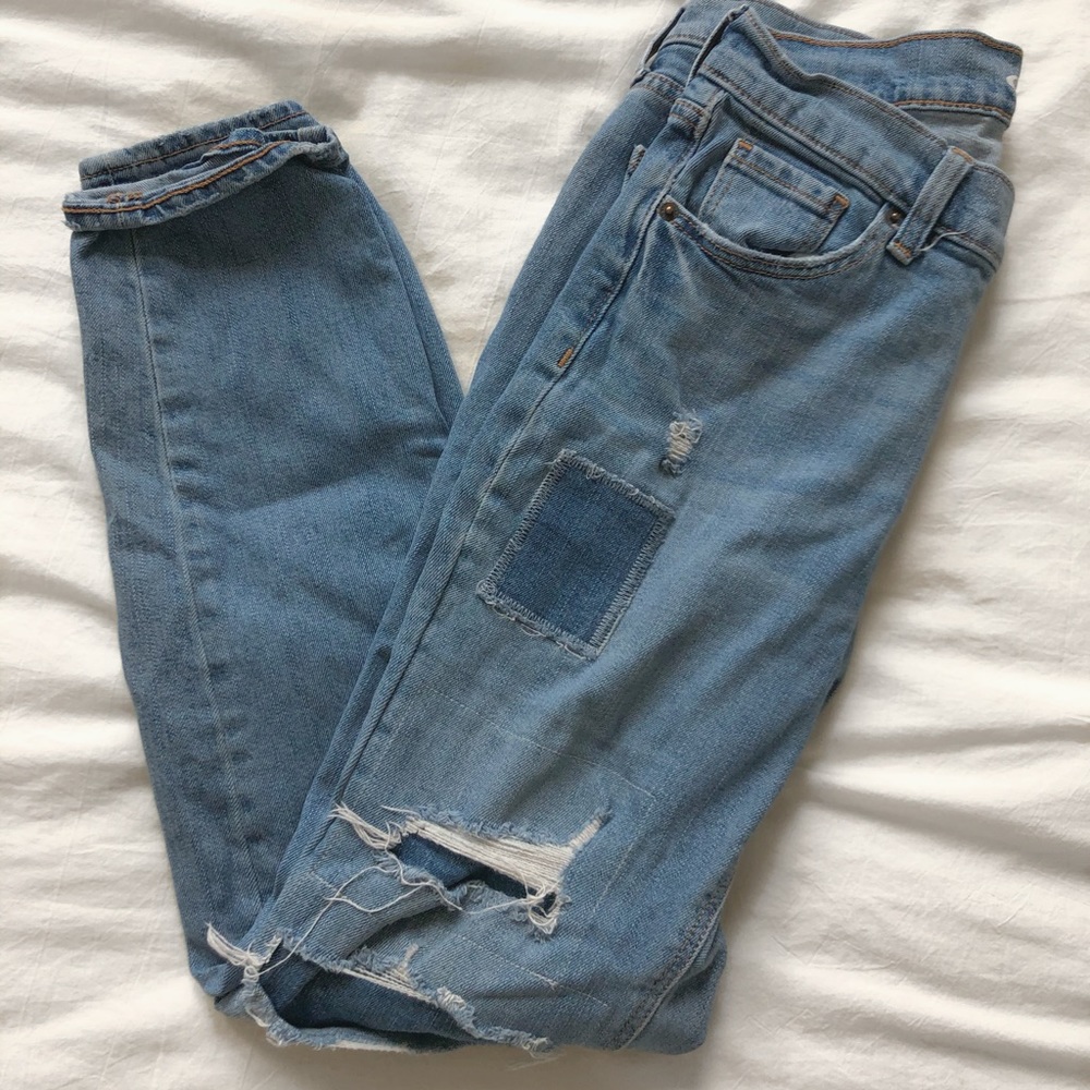 Boyfriend Straight Jeans